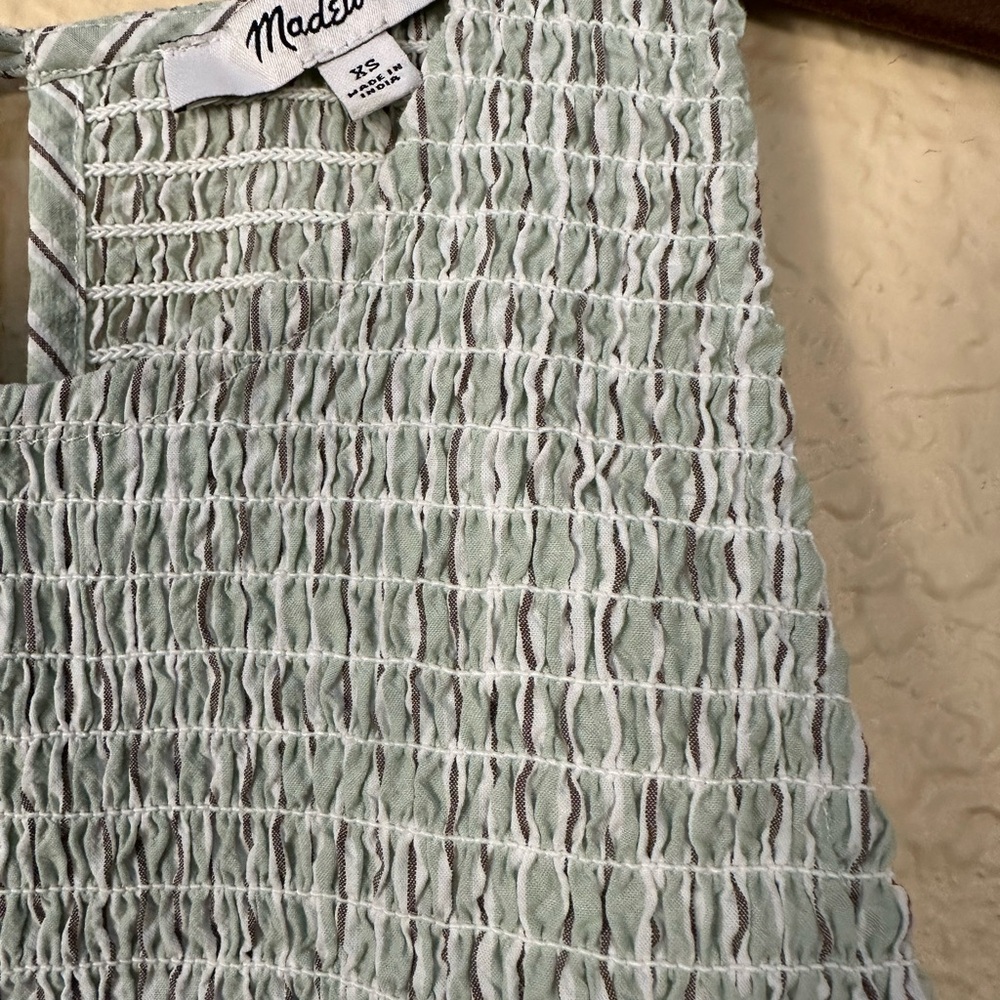 Madewell Light Green Midi Dress - Picture 9 of 11